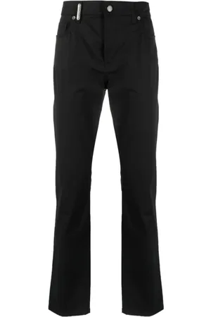 Moschino Homme, Jeans, Noir, Taille: XL Pantalon Droit Noir