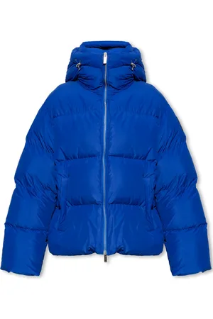OFF-WHITE Homme, Vestes, Bleu, Taille: L Doudoune Matelassée