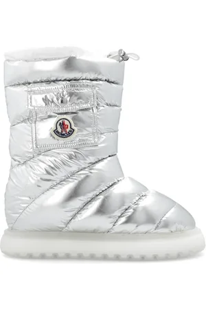 Moncler Femme, Chaussures, Gris, Taille: 38 EU Bottes de neige Gaia