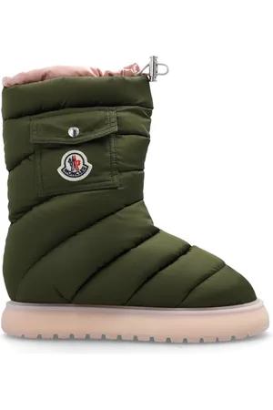 Moncler Femme, Chaussures, Vert, Taille: 36 EU Bottes de neige Gaia