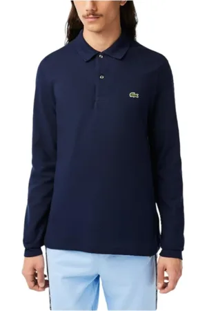 Lacoste Homme, Tops, Bleu, Taille: S Polo Classic Fit Manches Longues