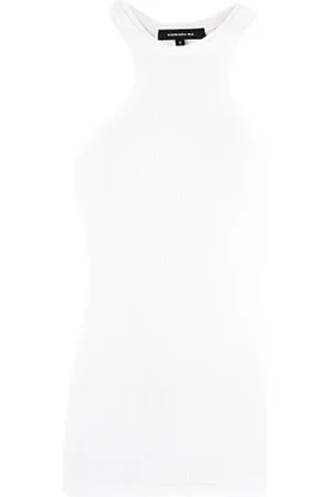 BARBARA BUI Femme, Tops, Blanc, Taille: 42 FR Débardeur Sport-Chic Style Années 90