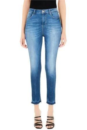 Liu Jo Femme, Jeans, Bleu, Taille: W28 Jean Skinny Taille Haute