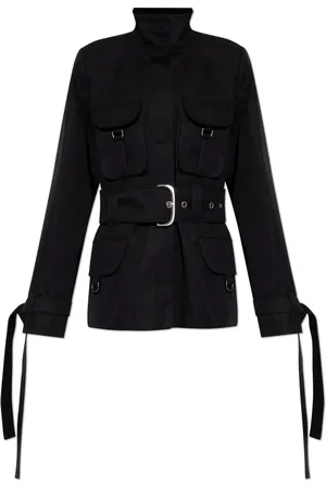 OFF-WHITE Femme, Vestes, Noir, Taille: 36 FR Veste en coton