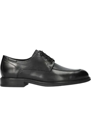 Mephisto Homme, Chaussures, Noir, Taille: 40 EU Chaussure Homme Lacée et Élégante