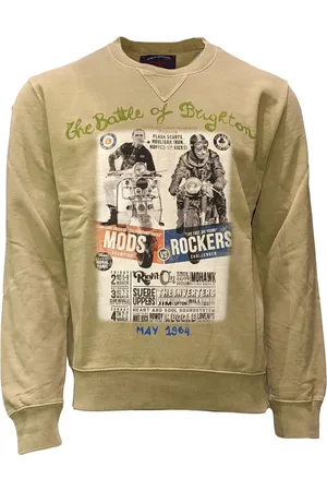 BOB der Bär Homme, Sweatshirts et sweats à capuche, , Taille: M Brighton Battle Pull à Col Rond