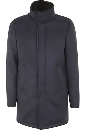 Kired Homme, Manteaux, Bleu, Taille: L Manteaux Classiques à Un Bouton