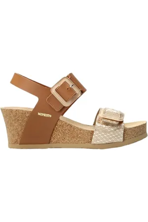 Mephisto Femme, Chaussures, Brun, Taille: 36 EU Sandale légère pour femmes avec technologie Soft-Air
