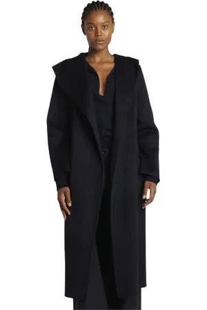 Ivy & Oak Femme, Manteaux, Bleu, Taille: 36 FR Manteau en Laine à Double Capuche