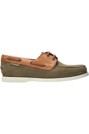 Mephisto Homme, Chaussures, Vert, Taille: 40 EU Chaussure bateau moderne et sportive pour homme