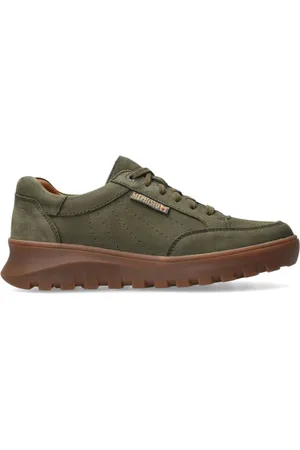 Mephisto Homme, Chaussures, Vert, Taille: 46 1/2 EU Baskets Flynn Tendance avec un Confort Inégalé