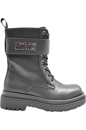 VERSACE Femme, Chaussures, Noir, Taille: 40 EU Chaussures plates noires