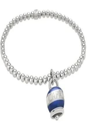 CHANTECLER Femme, Accessoires, Gris, Taille: M Bracelet en Argent en Forme de Cloche pour Femme