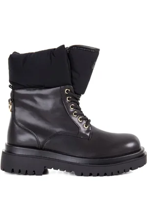 VERSACE Femme, Chaussures, Noir, Taille: 37 EU Bikery noires