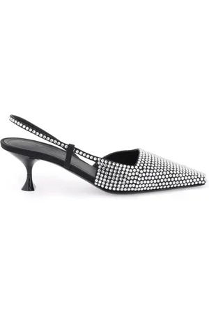 3Juin Femme, Chaussures, Noir, Taille: 40 EU Escarpins slingback avec cristaux