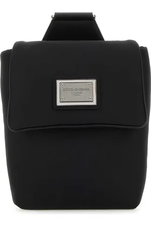 Dolce & Gabbana Homme, Sacs, Noir, Taille: ONE Size Sac banane en nylon noir