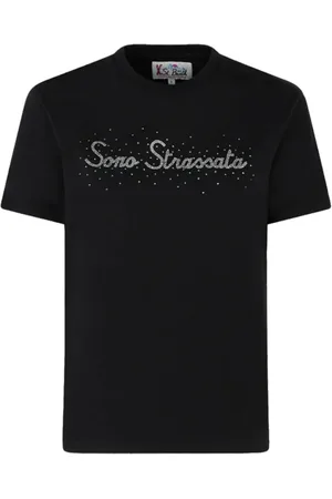MC2 SAINT BARTH Femme, Tops, Noir, Taille: 36 FR T-shirts et Polos noirs de