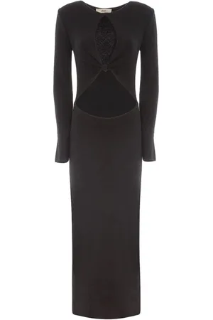 AKEP Femme, Robes, Noir, Taille: 40 FR Abiti Vskd03025 Robe Noire
