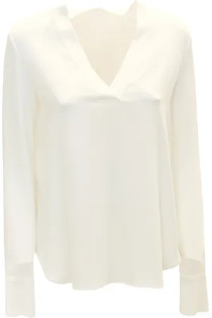 ANTONELLI Femme, Tops, , Taille: 40 FR T-Chemises Aversa en Soie Blanche