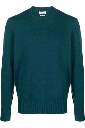 DoppiaA Homme, Pulls, Bleu, Taille: L Pulls Bleus avec Chemise Appio