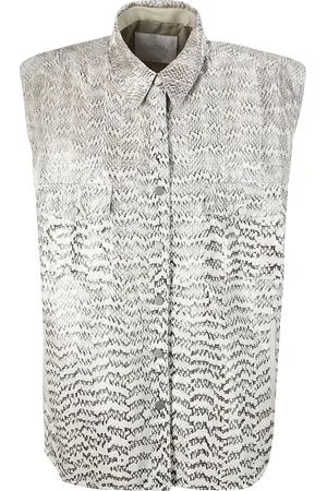 DROME Femme, Vestes, Gris, Taille: ONE Size Chemise sans manches