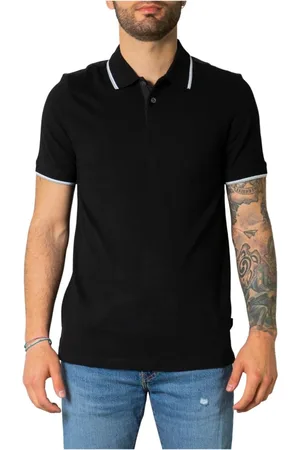 Armani Exchange Homme, Tops, Noir, Taille: L Polo Homme Noir