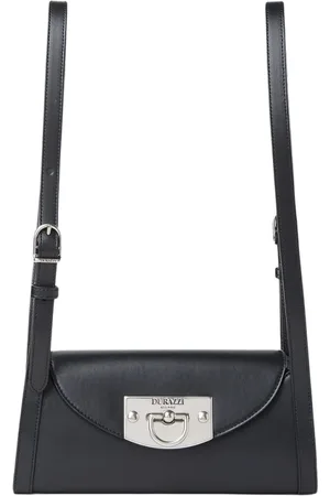 Durazzi Milano Femme, Sacs, Noir, Taille: ONE Size Sac à Bandoulière en Cuir
