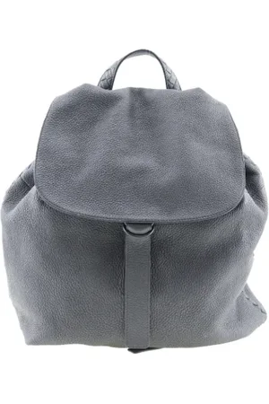 Bottega Veneta Femme, Pre-owned, Gris, Taille: ONE Size Pre-owned Cuir sacs-dos
