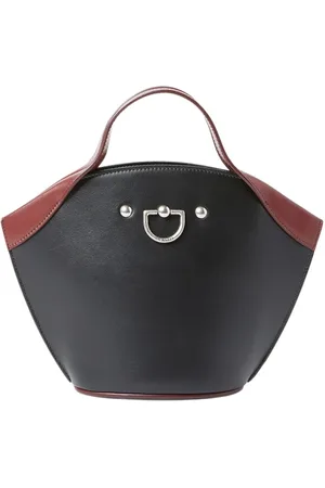Durazzi Milano Femme, Sacs, Noir, Taille: ONE Size Sac fourre-tout en cuir Shell
