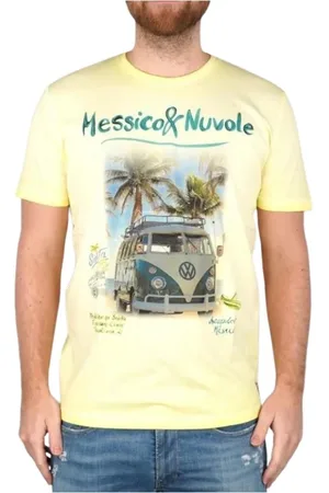BOB der Bär Homme, Tops, Jaune, Taille: L T-shirt homme à manches courtes