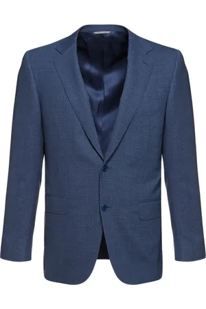 CANALI Homme, Vestes, Bleu, Taille: 3XL Costume en Laine Impeccabile