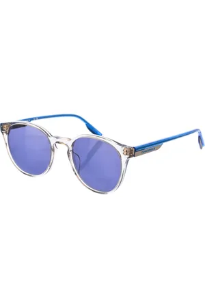 Converse Homme, Accessoires, Bleu, Taille: ONE Size Lunettes de soleil ovales pour homme en acétate