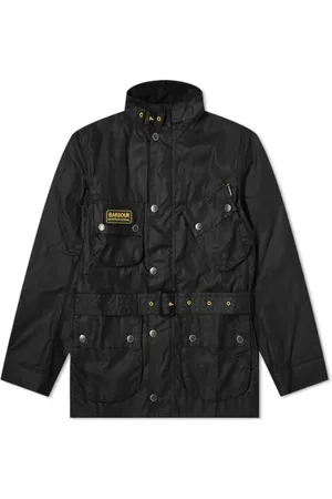 Barbour Homme, Vestes, Noir, Taille: S Slim International Veste en cire