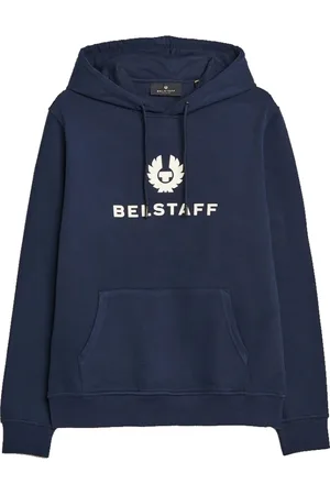 Belstaff Homme, Sweatshirts et sweats à capuche, Bleu, Taille: L Signature Sweat à capuche Dark Ink