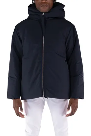 Jil Sander Homme, Vestes, Bleu, Taille: M Doudoune