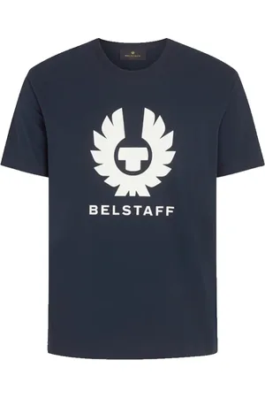 Belstaff Homme, Tops, Bleu, Taille: 2XL T-shirt Phoenix en Dark Ink