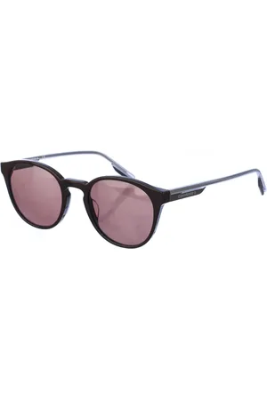 Converse Homme, Accessoires, Brun, Taille: ONE Size Lunettes de soleil ovales pour homme en acétate