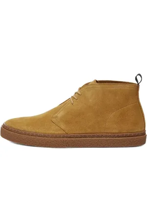 Fred Perry Homme, Chaussures, Brun, Taille: 40 EU Hawley Suede Bottes du Désert