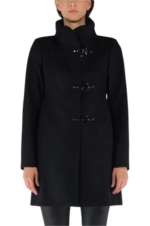 FAY Femme, Manteaux, Noir, Taille: 42 FR Manteau Romantique