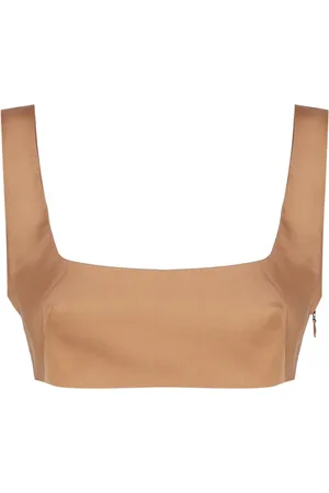 Andamane Femme, Tops, , Taille: 40 FR Top en Coton à Col Carré