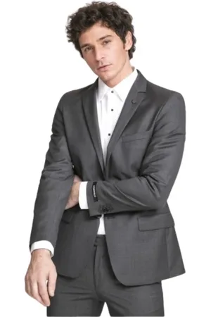 Karl Lagerfeld Homme, Costumes, Gris, Taille: S Veste de costume gris anthracite