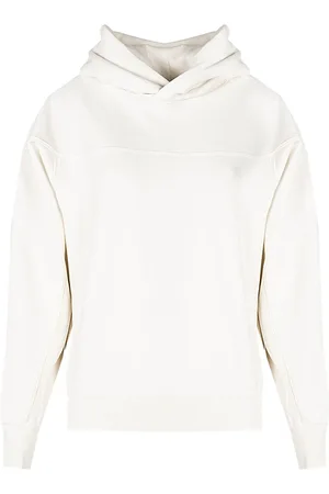Champion Femme, Sweatshirts et sweats à capuche, Blanc, Taille: 36 FR Sweat à capuche simple