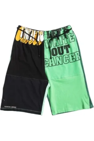 Marine Serre Unisex, Shorts, Vert, Taille: L Shorts Casual Unisex Uniques