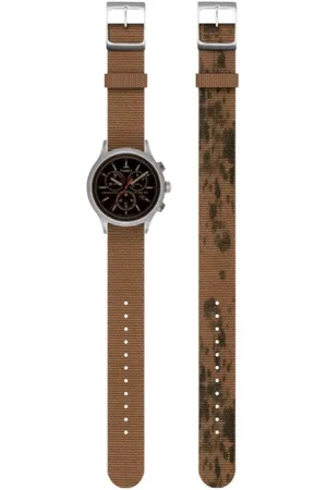 Timex Homme, Accessoires, Brun, Taille: ONE Size Archives Abt139 Montre Élégante