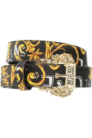 VERSACE Femme, Accessoires, Multicolore, Taille: 95 CM Ceinture Femme Multicolore à Imprimé Baroque - 95