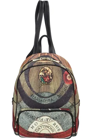 Gattinoni Femme, Sacs, Multicolore, Taille: ONE Size Sac à dos imprimé planétaire