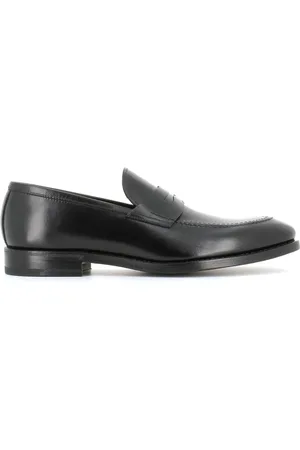 HENDERSON BARACCO Homme, Chaussures, Noir, Taille: 42 EU Sandales classiques noires en cuir