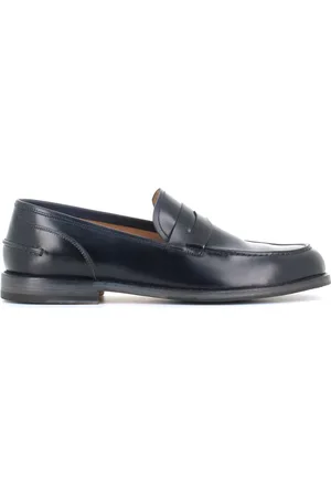 ALBERTO FASCIANI Homme, Chaussures, Bleu, Taille: 41 EU Sandales Classiques en Cuir Bleu