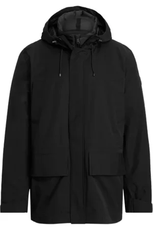 Ralph Lauren Homme, Vestes, Noir, Taille: L Parka 2 en 1 avec Doublure Matelassée