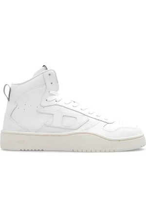 Diesel Homme, Chaussures, Blanc, Taille: 40 EU S-Ukiyo V2 Mid Baskets